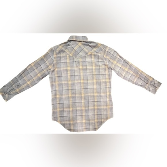 JC Penney Vintage Button Down Pearl Snaps Size 16-16 1/2 (L) NEW F11 - Picture 2 of 8